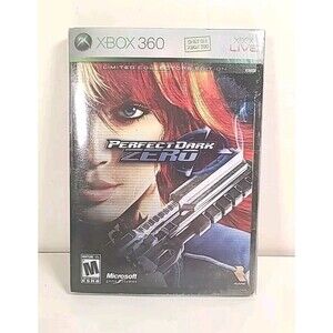 Xbox 360 Perfect Dark Zero Limited Collector's Edition SteelBook CIB Tested